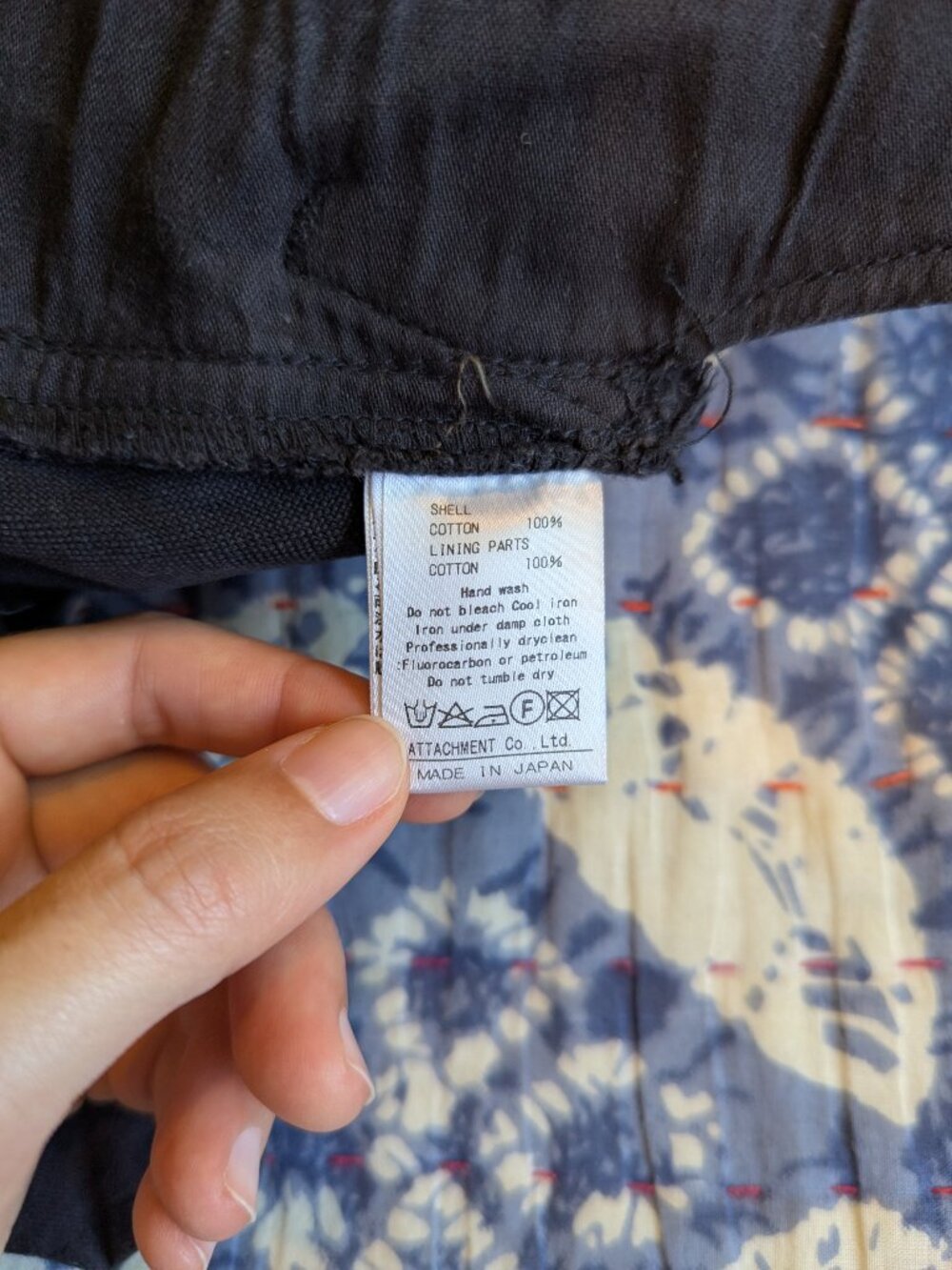 Kazuyuki Kumagai Attachment J-Cut Cargo Denim Jeans JP Size 3 - Picture 7 of 7